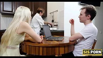 play Sis.porn. love gets off being banged by stepbrother after a small blowjob by festive table