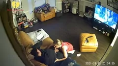 play Step-Sister's Forbidden Blowjob: Couch Cum Show!
