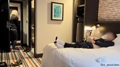 Redare Hotel Maid Asistă cu Public Dick Flash