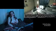 play ビッグチットゲームプレイに関するコメントを求めている巨乳のブルネットベイリー - パート1